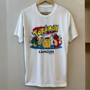 Vintage Pokémon Parody Weed T Shirt Tokemon Funny Men’s Size Large 90s